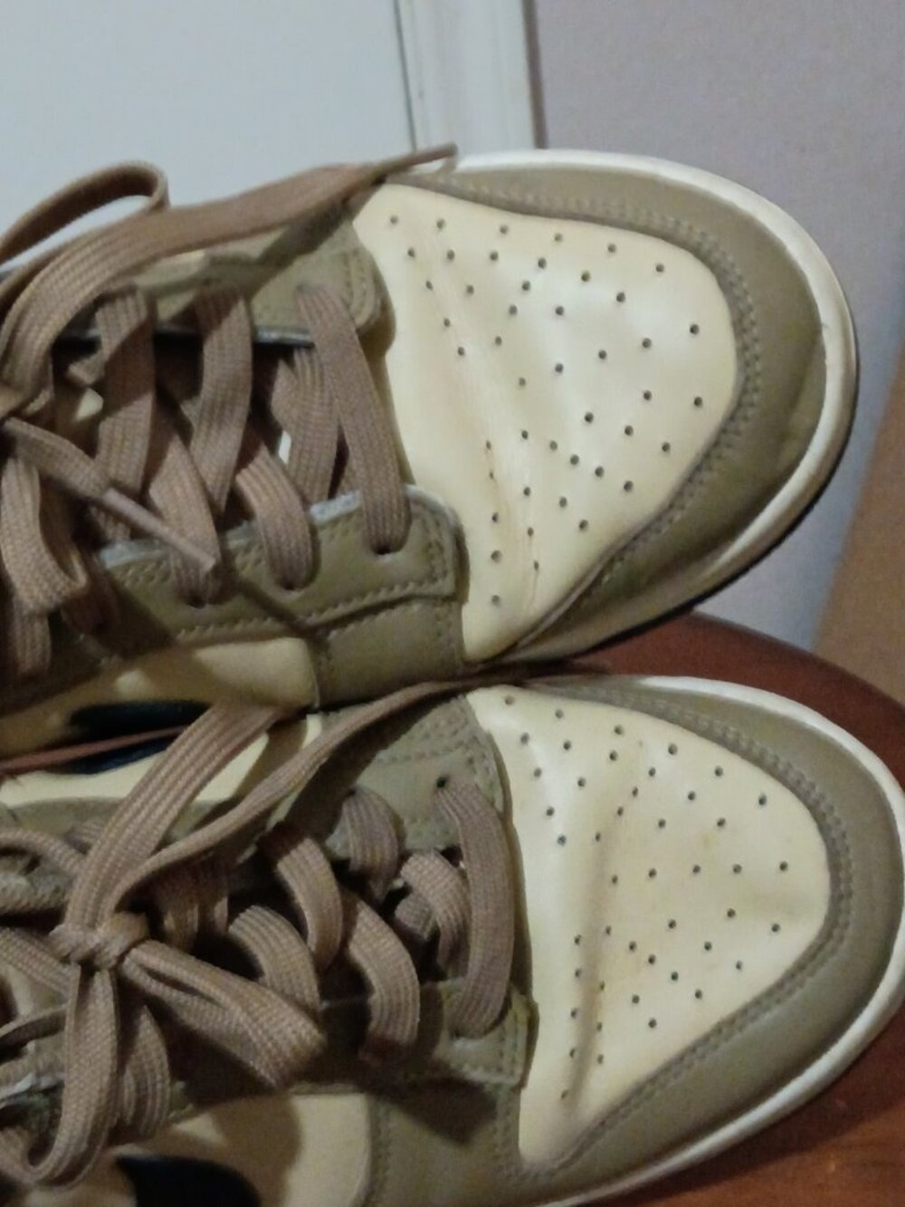 Nike Dunk Low 'Dark Driftwood' Sneakers [DD1503-200] Women's Size 8.5 - Picture 14 of 14